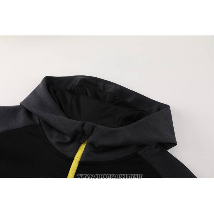 Chaqueta con Capucha del Borussia Dortmund 2024-2025 Black
